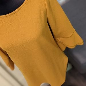 Mustard Yellow Blouse